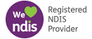 We heart NDIS Registered provider logo - Short 1